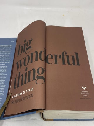 Big Wonderful Thing: A History of Texas (The Texas Bookshelf)