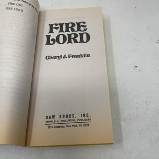 Fire Lord (Tales of the Taormin)