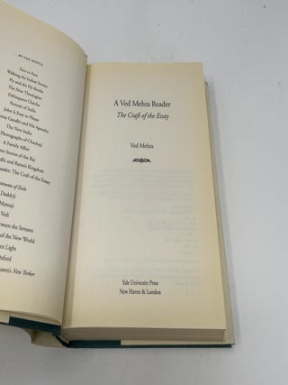 A Ved Mehta Reader