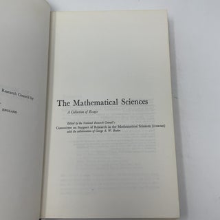 The Mathematical Sciences: A Collection of Essays