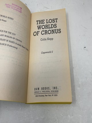 Lost Worlds of Cronus (Cageworld #2)