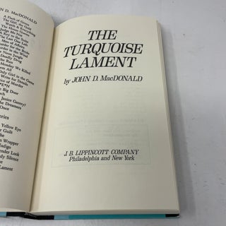 The Turquoise Lament