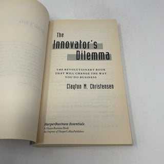 The Innovator's Dilemma