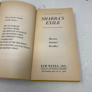 Sharra's Exile (Darkover: Against the Terrans: The Second Age)