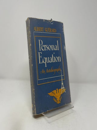Item #414652 Personal Equation. Albert Guerard