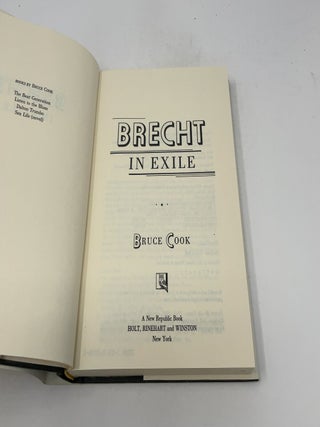 Brecht in Exile