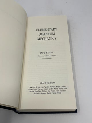 Elementary Quantum Mechanics