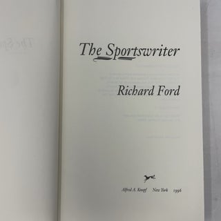 The Sportswriter