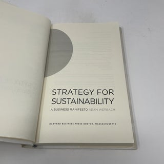 Strategy for Sustainability