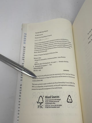 Strategy for Sustainability