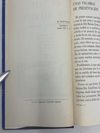 El Yate de Recreo: Su Pilotaje y Maniobra