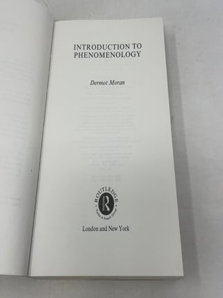 Introduction to Phenomenology