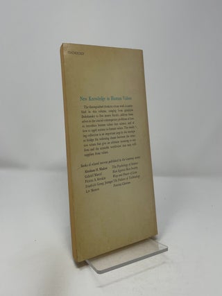 New Knowledge in Human Values
