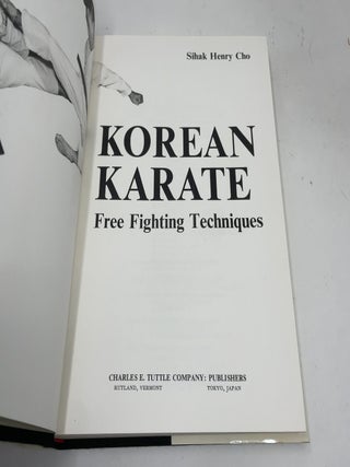 Korean Karate: Free Fighting Techniques