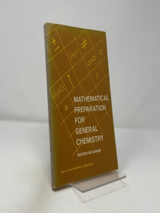 Mathematical Preparation For General Chemistry