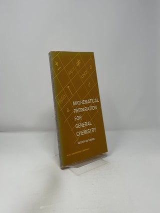 Mathematical Preparation For General Chemistry