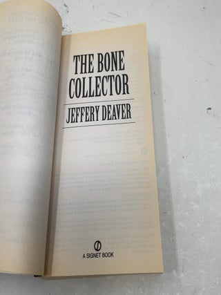 The Bone Collector: The First Lincoln Rhyme Novel