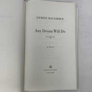 Any Dream Will Do