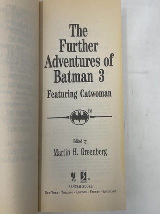 The Further Adventures of Batman, Vol. 3: Featuring Catwoman