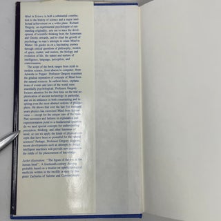 Mind in Science: A History of Explanations in Psychology and Physics
