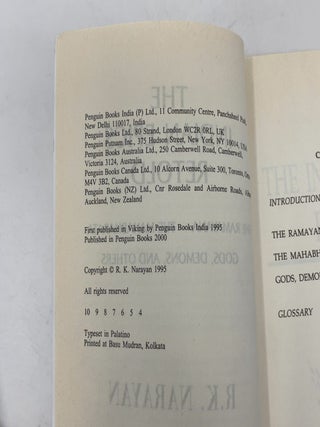 The Indian Epics Retold: The Ramayana, The Mahabharata, Gods Demons and Others