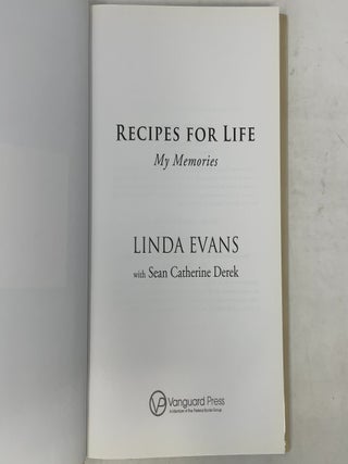 Recipes for Life: My Memories