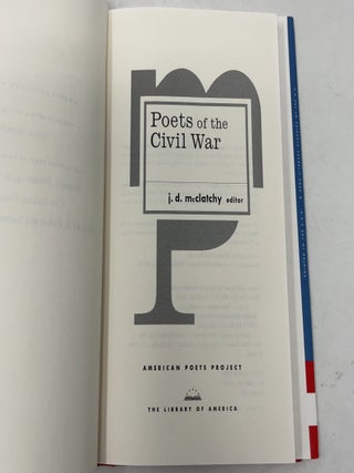 Poets of the Civil War (American Poets Project)