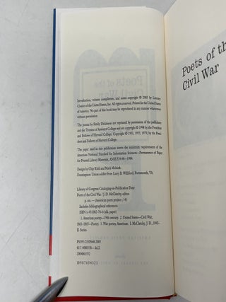 Poets of the Civil War (American Poets Project)