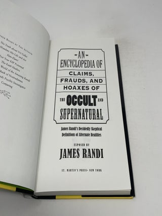 An Encyclopedia of Claims, Frauds, and Hoaxes of the Occult and Supernatural