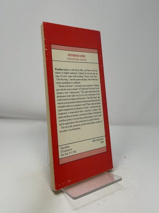 Wyndham Lewis, Collected Poems and Plays