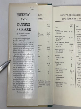 Freezing and Canning Cookbook