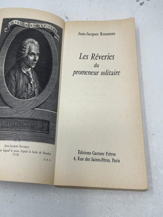 Les Reveries du promeneur solitaire