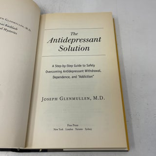 The Antidepressant Solution: A Step-by-step Guide