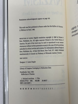 Reflections of Nazism: An Essay on Kitsch and Death