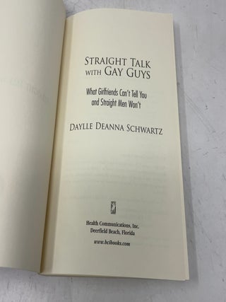 Straight Talk with Gay Guys