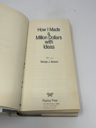How I Made a Million Dollars With Ideas
