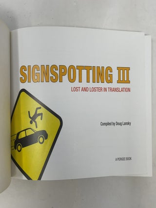 Signspotting III