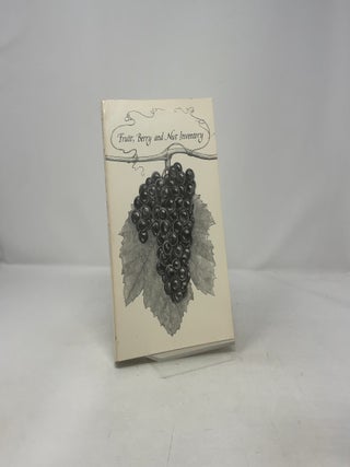 Fruit, berry, and nut inventory