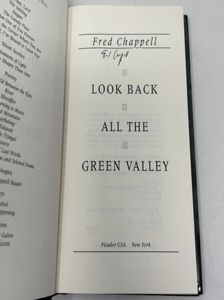 Look Back All the Green Valley: A Novel