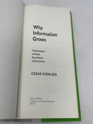 Why Information Grows