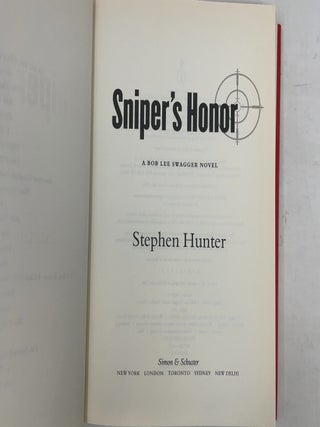 Sniper's Honor: A Bob Lee Swagger Novel