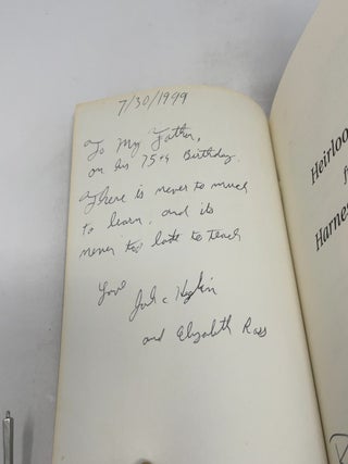 Heirloom Stories from the Harnessmaker's Son