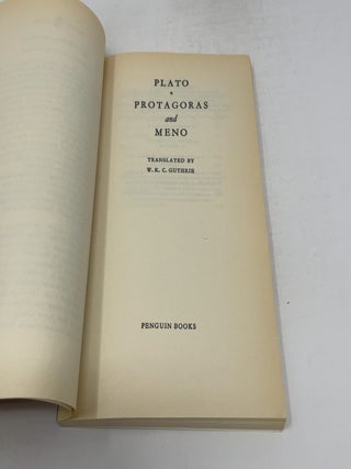 Protagoras and Meno