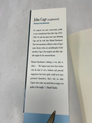 John Cage (ex)plain(ed)