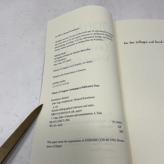 John Cage (ex)plain(ed)