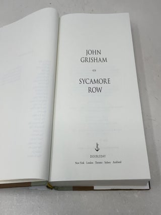 Sycamore Row