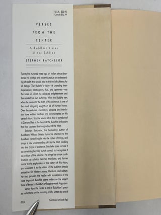 Verses from the Center: A Buddhist Vision of the Sublime