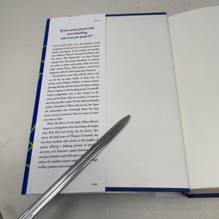 The Mirror & the Light (Wolf Hall) AUTOGRAPHED / SIGNED BOOK