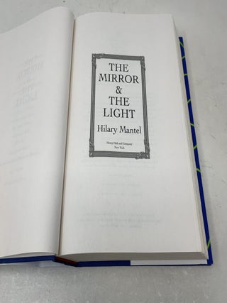 The Mirror & the Light (Wolf Hall) AUTOGRAPHED / SIGNED BOOK