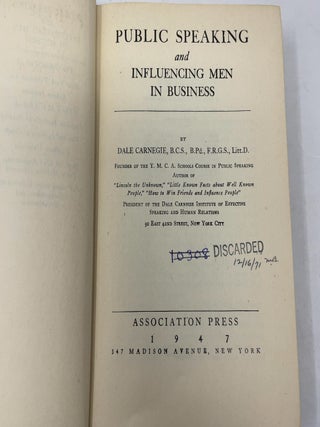 Public Speaking and Influencing Men in Business